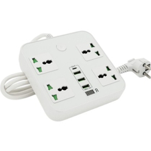 Сетевой фильтр VOLTRONIC ТВ-Т90 4 розетки 2 м 3х0.75мм2 White (ТВ-Т90-White)