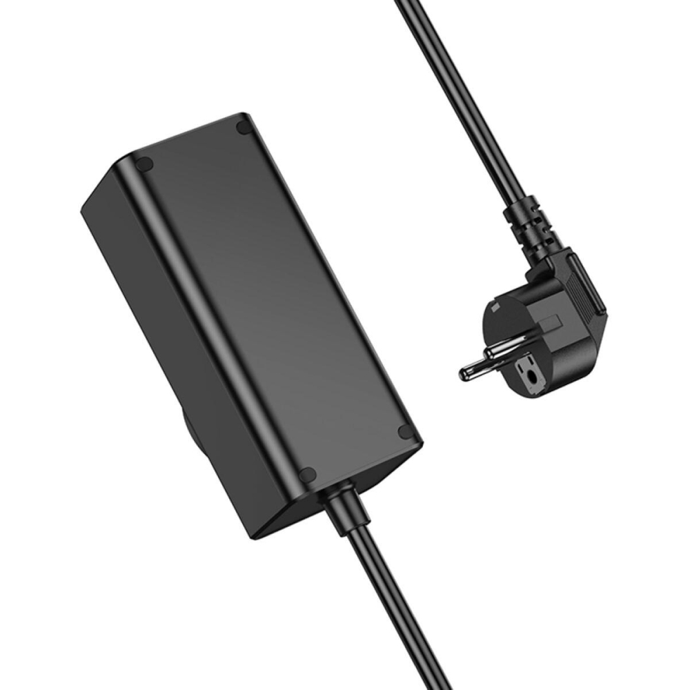 Фото Сетевой фильтр HOCO NS9 PD67W/3C1A EU/GER 1 розетка 2 м Black (6942007638494)