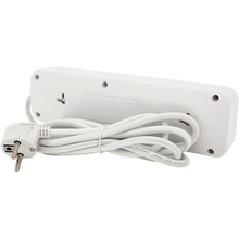 Сетевой фильтр VOLTRONIC F23 3 розетки 2м 10А 3х0.75 мм White (F23-White)