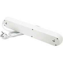Мережевий фільтр VOLTRONIC 4 розетки+3 USB 1.5м 3х0,75мм White (F04U-White)