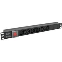 Колодка для удлинителя VOLTRONIC 9 розеток Black (PPX9PDUGR)