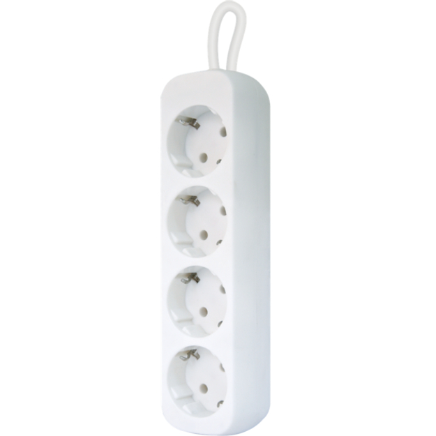 Фільтр мережі DEFENDER E418 4 розетки 1.8м 10А White UA (992250) Фільтр мережі DEFENDER E418 4 розетки 1.8м 10А White UA (992250)