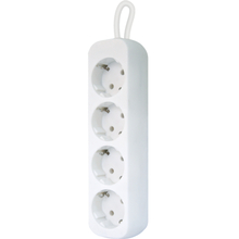 Сетевой фильтр DEFENDER E418 4 розетки 1.8м 10А White UA (992250)