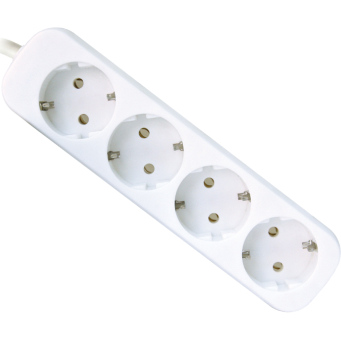 Фільтр мережі DEFENDER E418 4 розетки 1.8м 10А White UA (992250) Тип мережевий фільтр