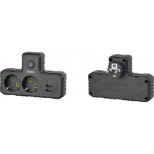 Мережевий фільтр DYXON 2 розетки 5/2.1A Black (DXN-MFP-23PD-PS-B)