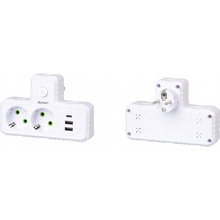 Мережевий фільтр DYXON 2 розетки 5/2.1A White (DXN-MFP-23PD-PS-W)