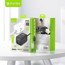 Мережевий фільтр BAVIN PC2026Y 2 розетки 1.5 м White (C-S-PC2026Y WH)