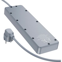 Сетевой фильтр BOROFONE BAC4A Lord 5 розеток 1.5м 11А EU Black (6941991111488)