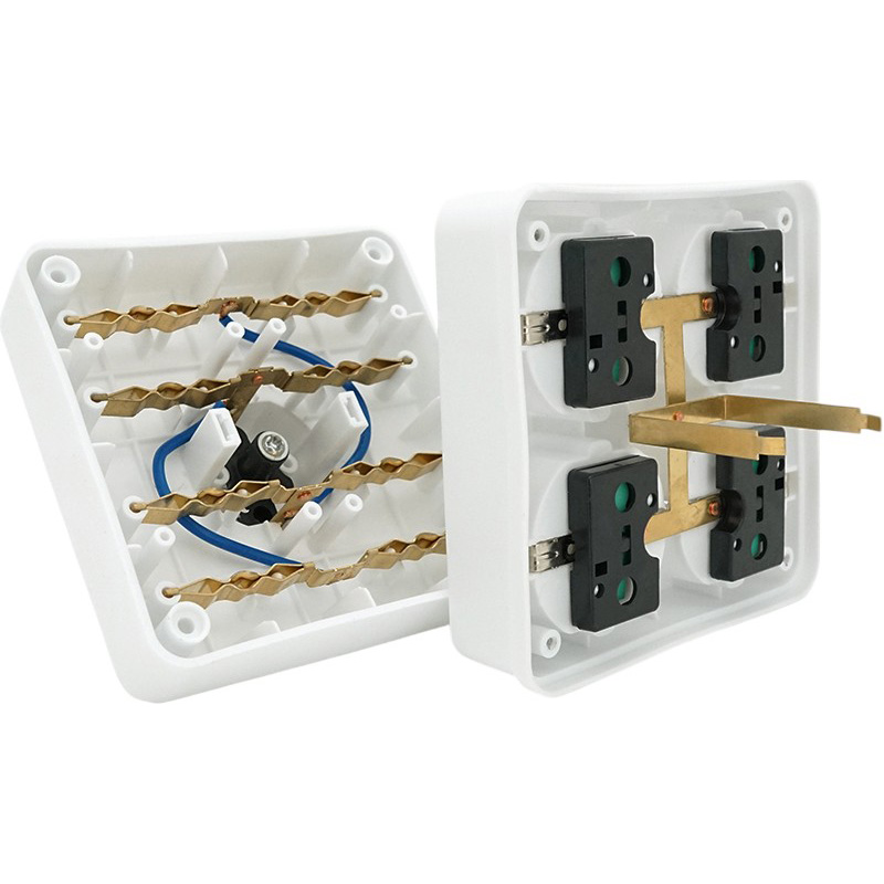 Разветвитель VOLTRONIC SQ-RB-01/04A Тип розеток евророзетка с заземлением (Тип F)