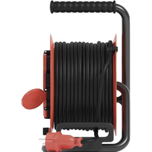 Подовжувач EMOS P082251 4 розетки 25 м Red