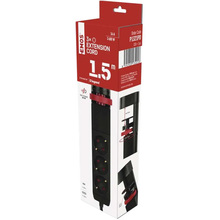 Сетевой фильтр EMOS P1321PD 3 розетки 1.5 м 2xUSB-A + 1xUSB-C Black