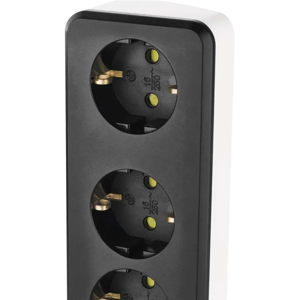 Фото 18 Мережевий фільтр EMOS P1422SM 4 розетки USB-A, USB-C, Wi-Fi 2 м Black