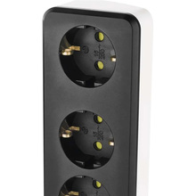 Мережевий фільтр EMOS P1422SM 4 розетки USB-A, USB-C, Wi-Fi 2 м Black