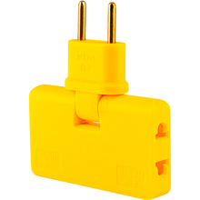 Разветвитель VOLTRONIC 3 розетки 10А Yellow (HK338Y)