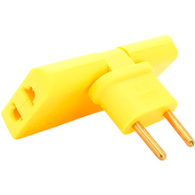 Розгалужувач VOLTRONIC 3 розетки 10А Yellow (HK338Y)