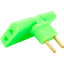 Розгалужувач VOLTRONIC 3 розетки 10А Green (HK338G)