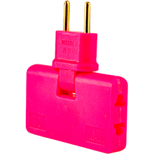 Разветвитель VOLTRONIC 3 розетки 10А Pink (HK338P)