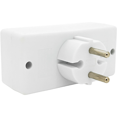 Разветвитель VOLTRONIC SQ-ZDB01/4 4 розетки 10A White Тип розеток разъем 2P
