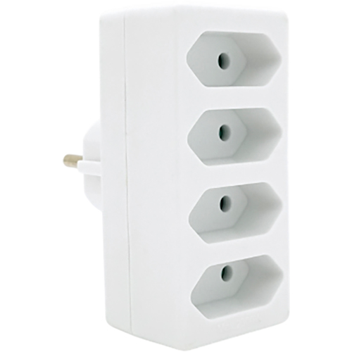 Разветвитель VOLTRONIC SQ-ZDB01/4 4 розетки 10A White