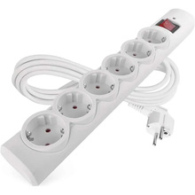 Сетевой фильтр EMOS P54216 6 розеток 3м 10А 3x1.5мм2 White