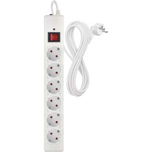 Сетевой фильтр EMOS P54216 6 розеток 3м 10А 3x1.5мм2 White