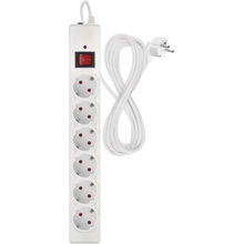 Мережевий фільтр EMOS P54217 6 розеток 5м 10А 3x1.5мм2 White