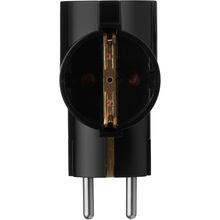 Разветвитель 2E 3 розетки 16А Black (2E-AD0103BK)
