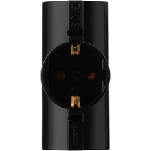 Разветвитель 2E 3 розетки 16А Black (2E-AD0103BK)