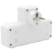 Разветвитель VOLTRONIC 2 розетки 10A (F303-White)