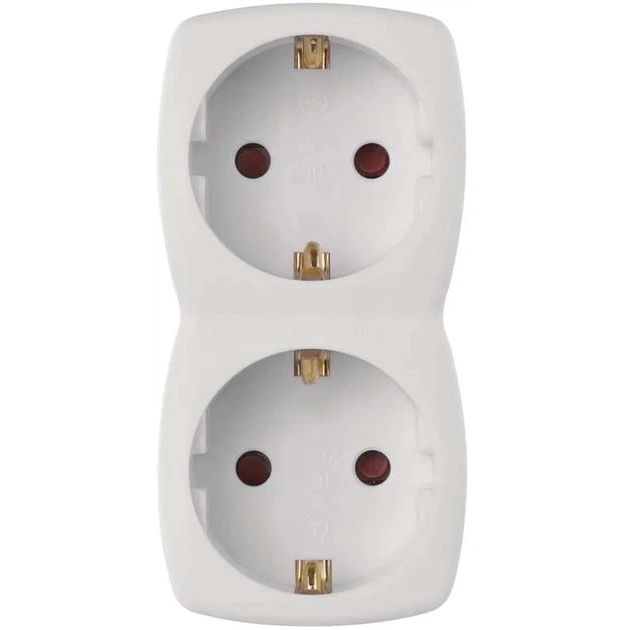 Разветвитель EMOS P00252N 2 розетки 16А White (P00252N) Тип разветвитель