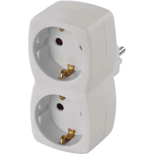 Разветвитель EMOS P00252N 2 розетки 16А White (P00252N)
