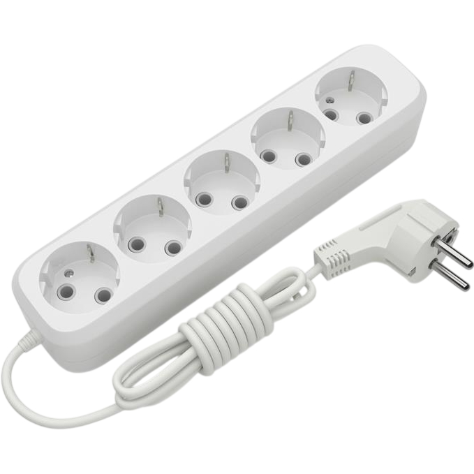 Удлинитель ELECTRUM ABS 5 розеток 3 м (C-ES-1793)