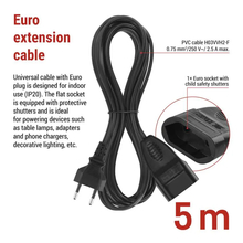 Удлинитель EMOS 1 розеткa 5 м (PC01305)