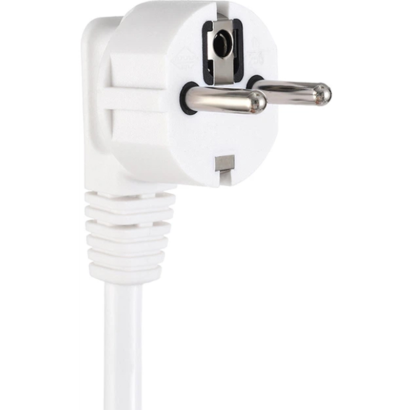 Подовжувач WINNINGSTAR 4 розетки 5м 10A 2500W White (WNNGS-ST-4048-5M-WH) Максимальна сила струму 10