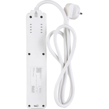 Подовжувач WINNINGSTAR 4 розетки 3м 10A 2000W White (WNNGS-ST-4048-3M-WH)