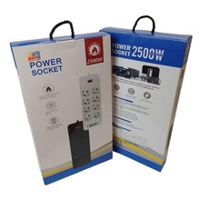 Мережевий фільтр XOKO SP-8-4-2 (F34U) 8 розеток 2 м 10А Black (XK-SP-8-4-2-BK)