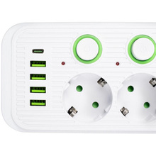 Сетевой фильтр XOKO SP-5-2-1 5 розеток 2 м white (XK-SP-5-2-1-WH)