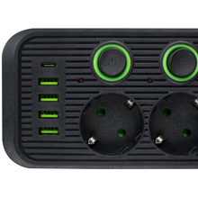 Сетевой фильтр XOKO SP-5-2-1 5 розеток 2 м black (XK-SP-5-2-1-BK)