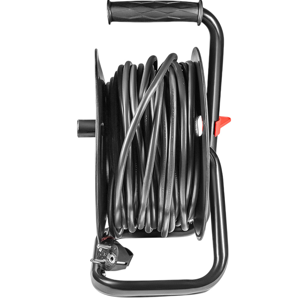 Подовжувач STARK CRP 1525-P 4 розетки 25м 16А Black (242000001) Тип розеток євророзетка із заземленням (Тип F)