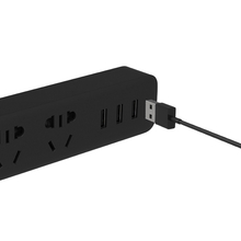 Сетевой фильтр XIAOMI Mi Power Strip 3 розетки + 3 USB Black