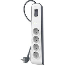 Сетевой фильтр BELKIN Surge Protectors 4 розетки 2м White(BSV400vf2M)