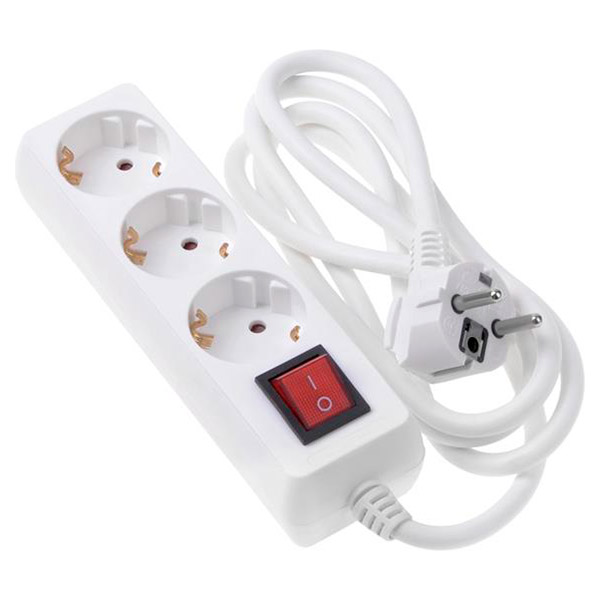 

Сетевой фильтр 2E 3XSchuko 1.8 M White (2E-U03ESM1.8), 3XSchuko 3G1.5*1.8M, білий(2E-U03ESM1.8)