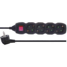 Сетевой фильтр EMOS PC1423 4 розетки 3м 10А 3х1.5мм Black