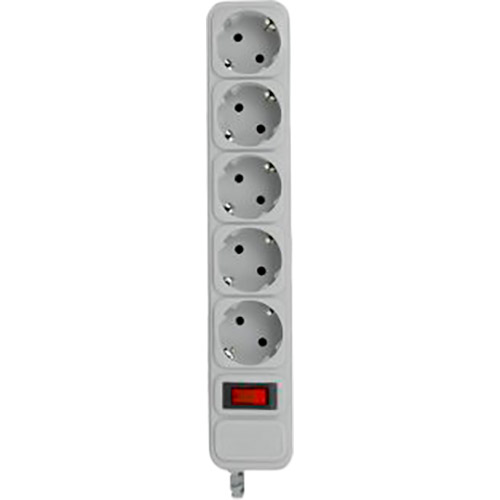

Сетевой фильтр LOGICPOWER Power filtr 3 м Grey (3301), Power filtr 3.0м, 5 розеток, сірий (3301)