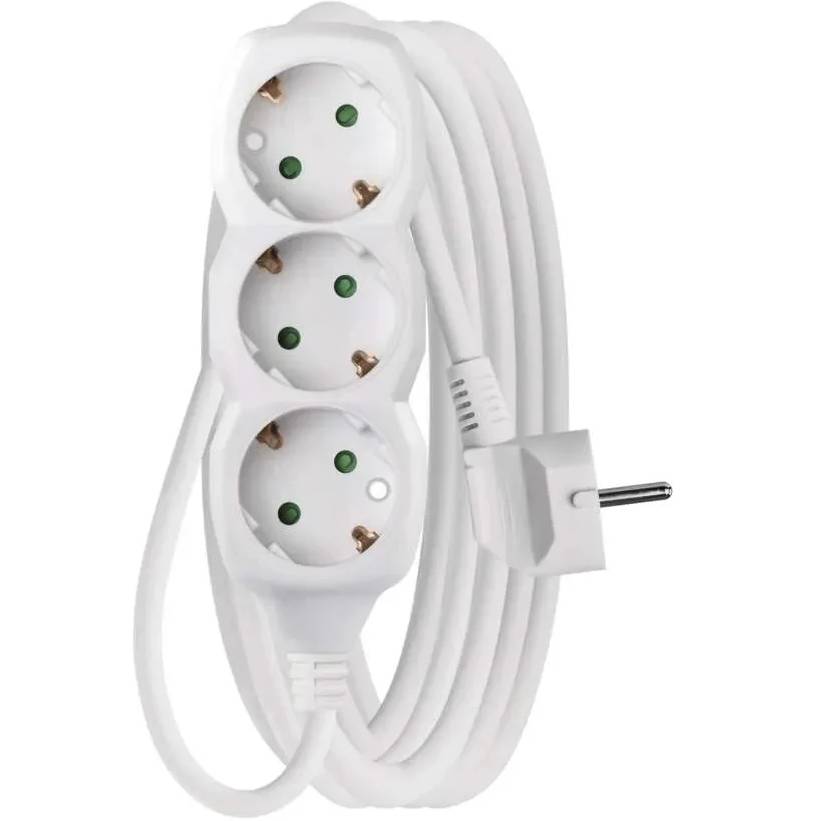 Удлинитель EMOS 3 розетки 3м 16А 3х1,5мм2 White (P0323R)