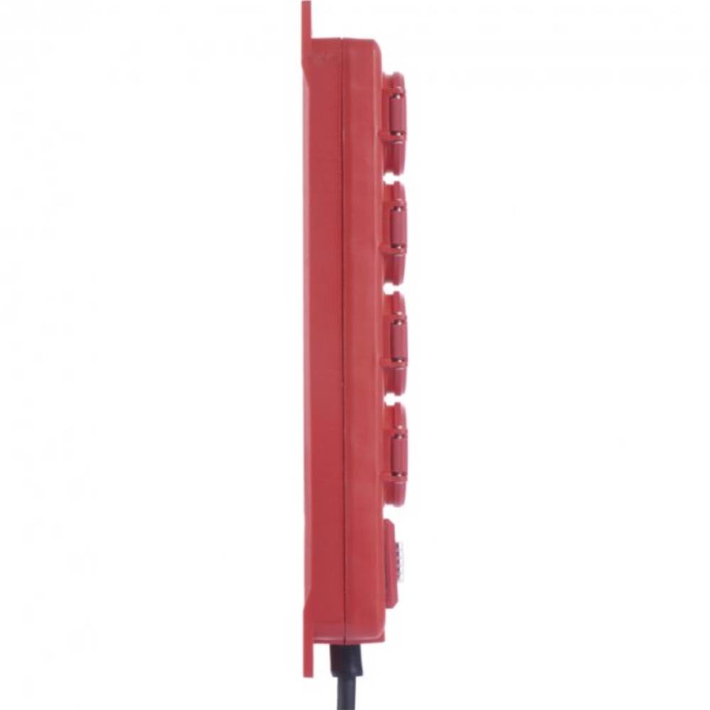 Подовжувач EMOS 4 розетки 10м 16А 3x1, 5мм2 Red (P14201) Тип подовжувач