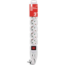 Удлинитель EMOS 6 розеток 3м 16А 3х1,5мм2 White (P1623R)