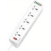 Мережевий фільтр PROMATE PowerMatrix-3M 10 розеток 3м 10А White (powermatrix-3m.eu)