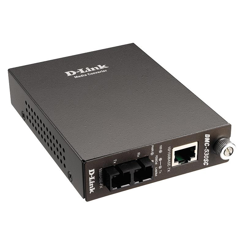 

Медиаконвертер D-LINK DMC-530SC, DMC-530SC 100BaseTX to Single-mode Fiber