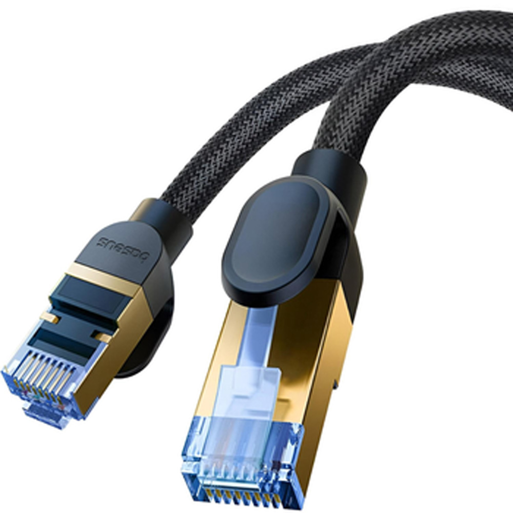 Замовити Кабель BASEUS CAT7 Патч-корд 10m Black (B0013320B111-07)